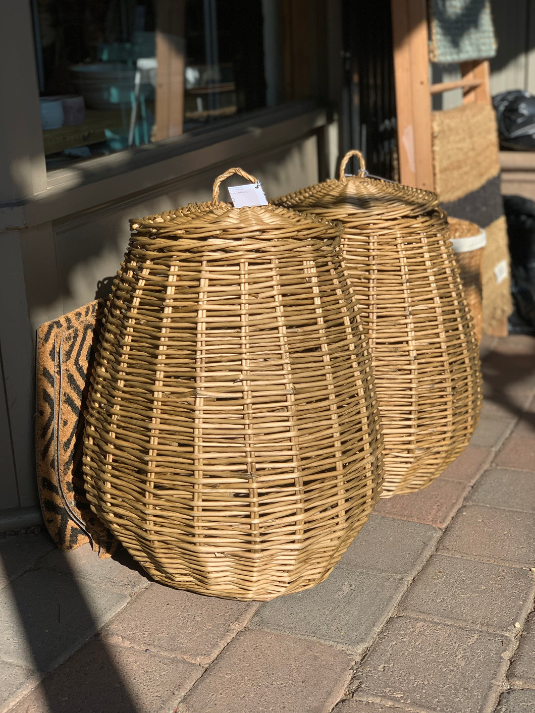 Lika Willow Laundry Hampers | Natural