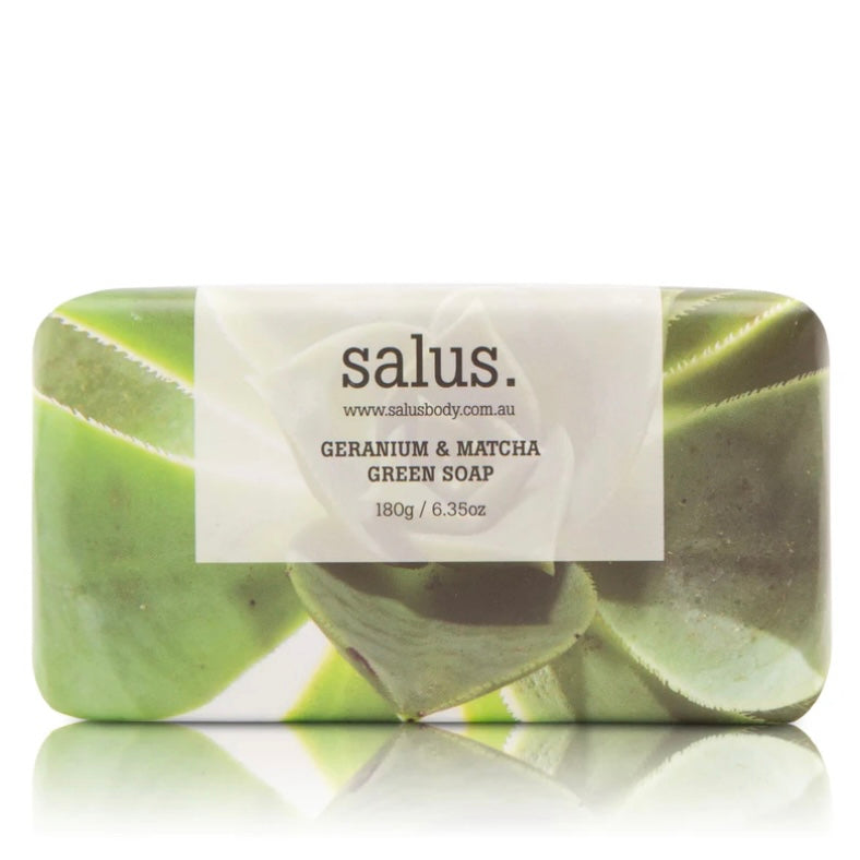 Geranium and Matcha Soap | SALUS