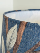 Load image into Gallery viewer, Handmade Lampshade - Peony Navy
