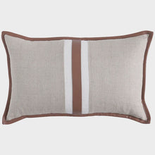 Load image into Gallery viewer, Linen Montana Stripe - Rectangle Cushion | Paloma Living
