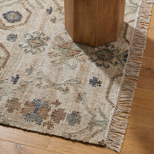 Load image into Gallery viewer, Souk Rug - Beige + Blue
