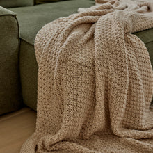 Load image into Gallery viewer, Chunky Knit Throw | Oat
