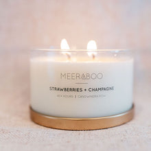 Load image into Gallery viewer, Strawberries and Champagne Meeraboo Candles, Unearthed Homewares
