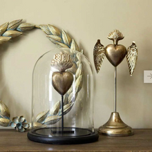 Load image into Gallery viewer, French Country Milagro Heart with Wings
