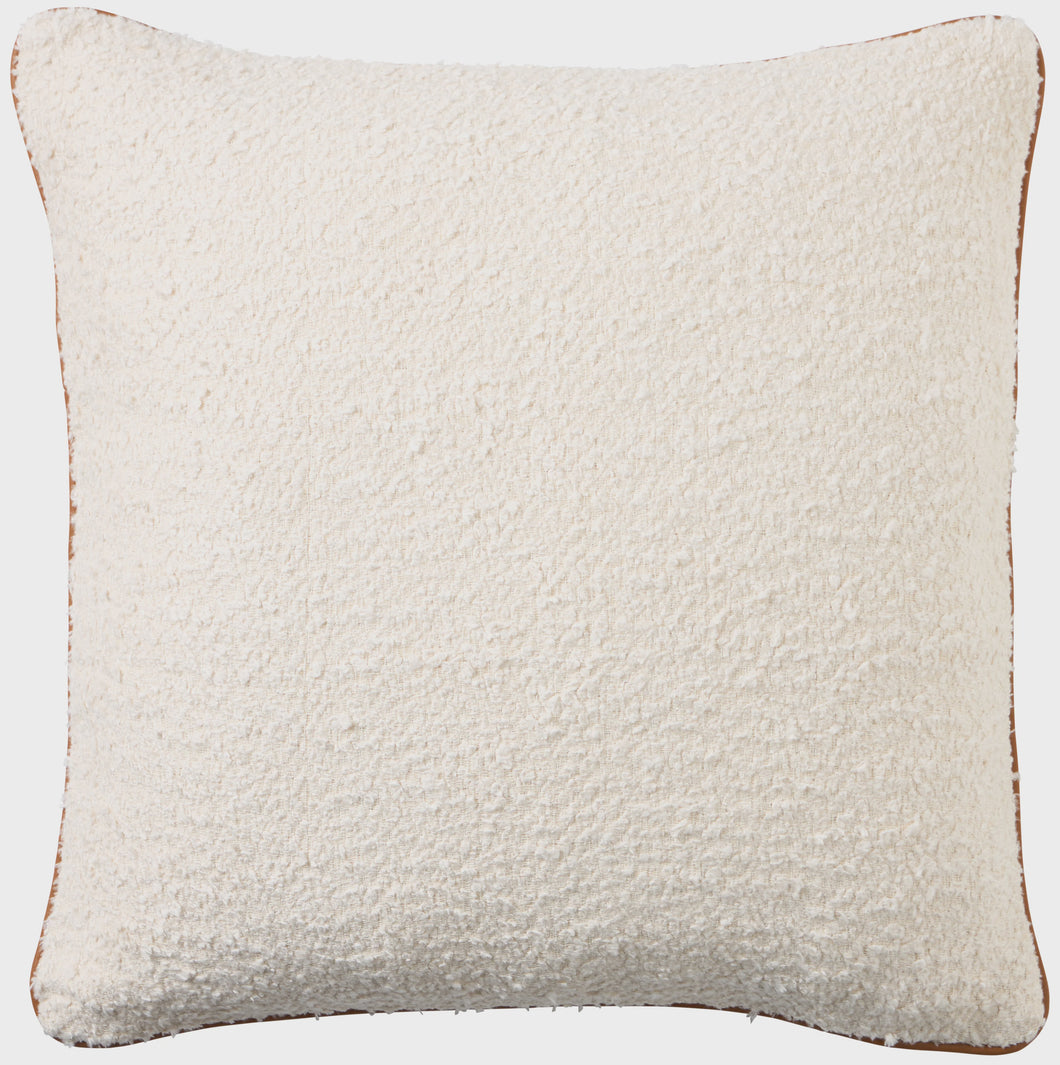 Boucle Leather Cushion