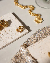Load image into Gallery viewer, Sylvie Pearl Studded Hoop Earrings
