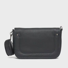 Load image into Gallery viewer, Lulu pebble leather bag in black by oran leather
