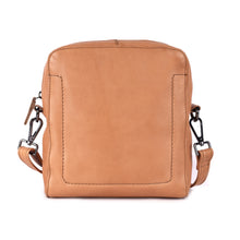 Load image into Gallery viewer, Compact Leather Crossbody Bag | Light Tan - Lismore
