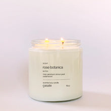 Load image into Gallery viewer, ROSE BOTANICA DOUBLE WICKED SOY CANDLE (16oz / 453g)
