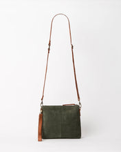 Load image into Gallery viewer, JuJu &amp; Co Suede Essential Bag | Olive

