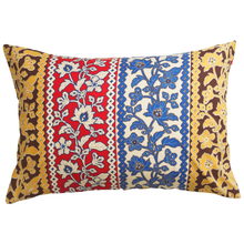 Load image into Gallery viewer, Thea Cotton Pillowcase Set - Vermillion | Standard
