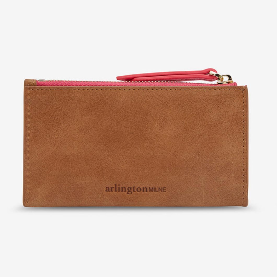 Compact Wallet - Vintage Tan | Arlington Milne