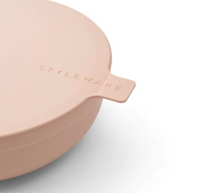 Load image into Gallery viewer, Styleware, stackable nesting bowls with lids, Blush
