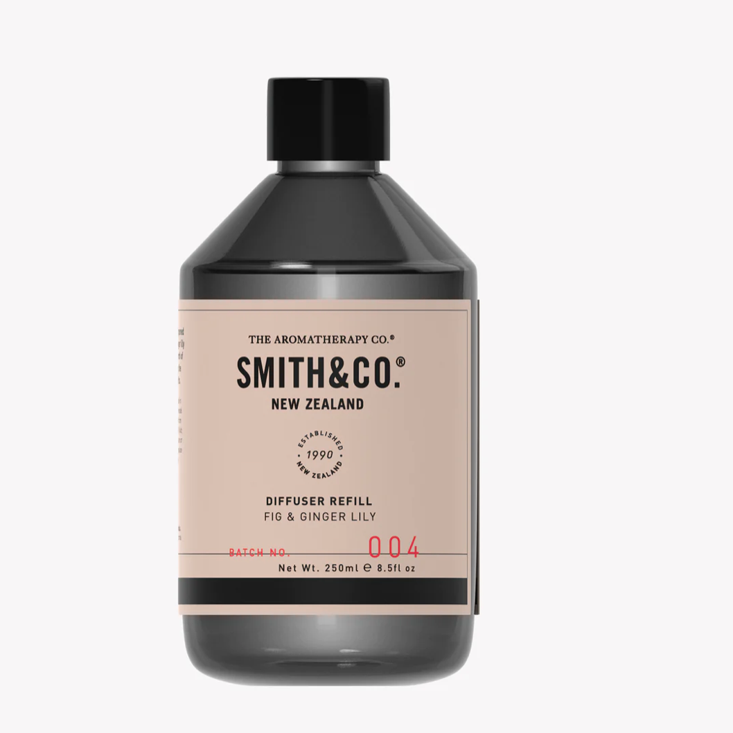 Smith & Co Diffuser Refill- Fig and Ginger Lily | THE AROMATHERAPY CO