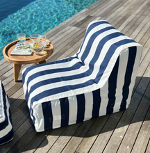 Load image into Gallery viewer, NAVY STRIPE OUTDOOR CHAIR
