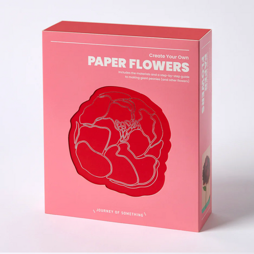 Paper flower making kits at Unearthed Homewares