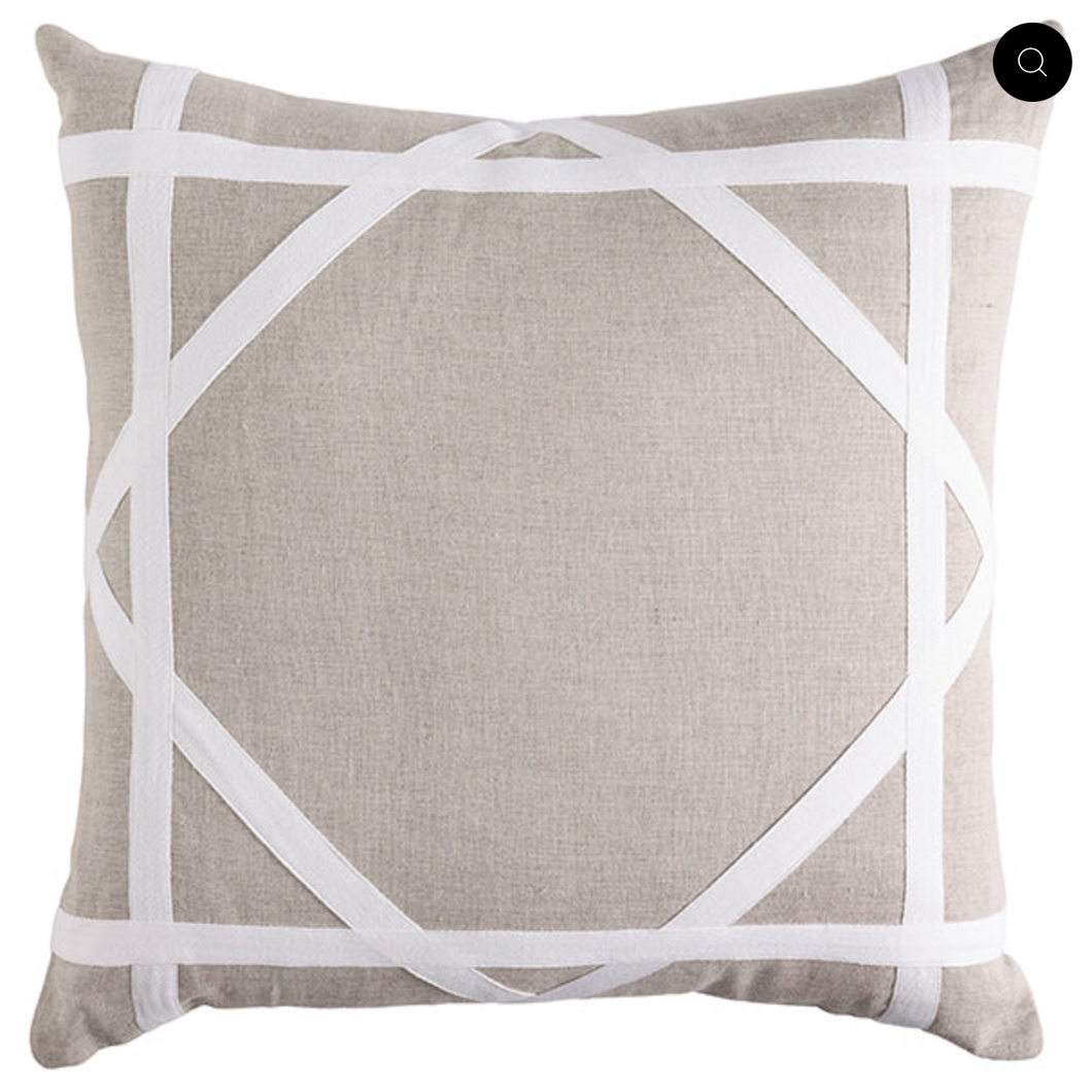 Linen Cushion Newport Sand | Paloma Living