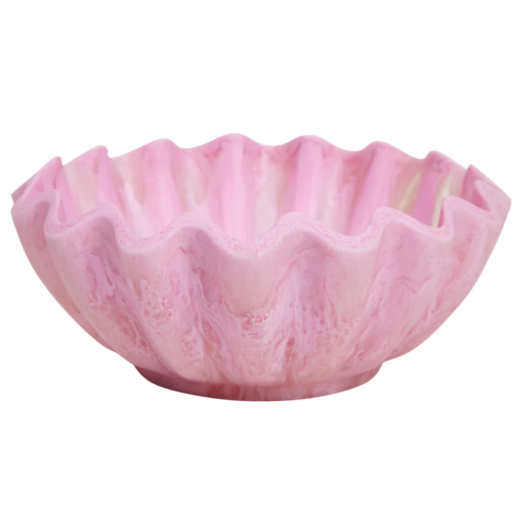 Resin Venus Bowl in Dahlia by Kip n Co at Unearthed homewares