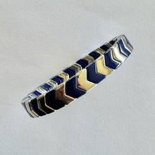 Load image into Gallery viewer, Silver Enamel Bracelet Collection | Greenwood
