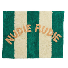 Load image into Gallery viewer, Didcot Nudie Rudie Bath Mat - Teal | Sage + Clare
