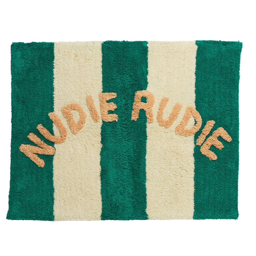 Didcot Nudie Rudie Bath Mat - Teal | Sage + Clare
