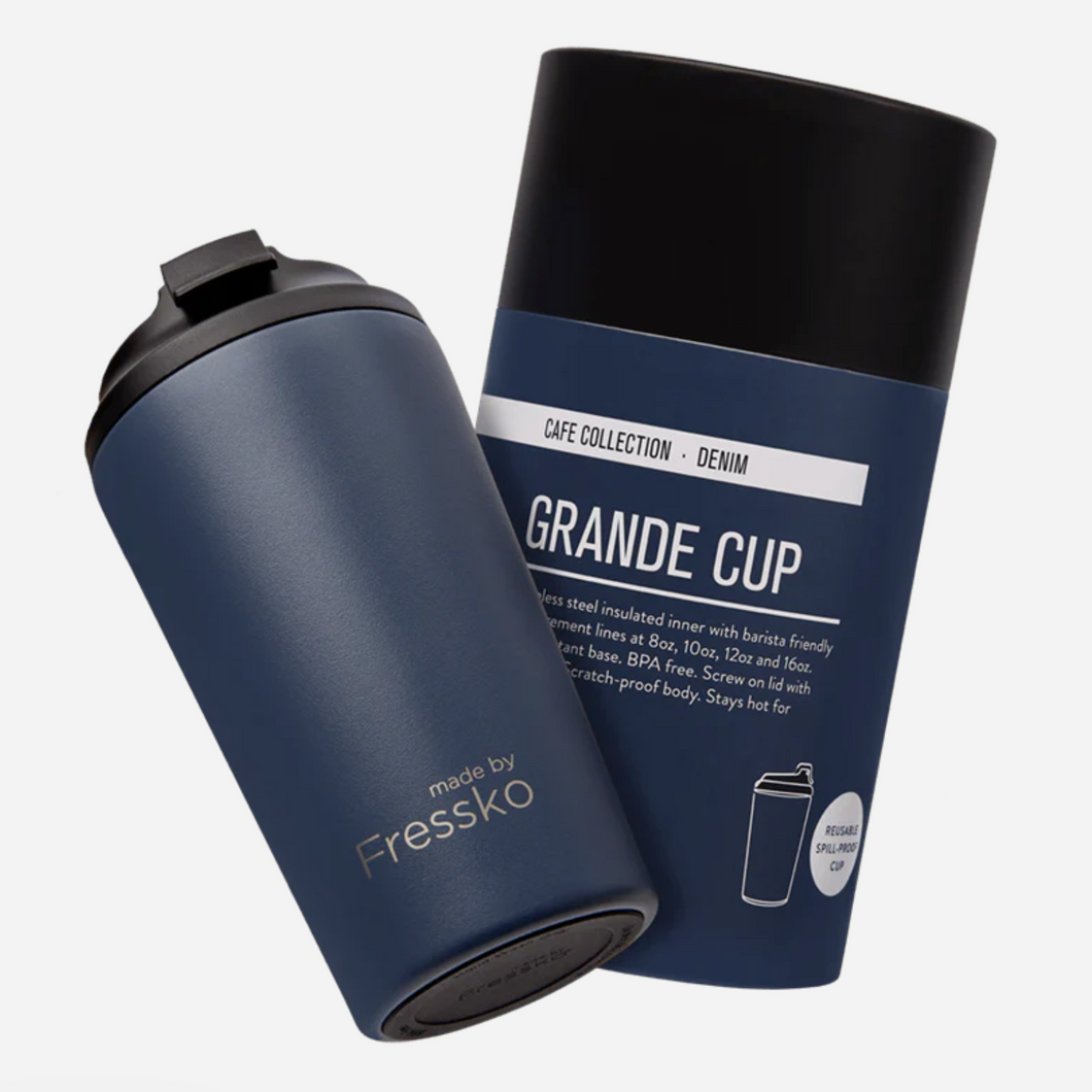 Reusable Cup - Grande - Denim | FRESSKO
