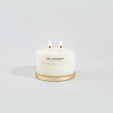 Load image into Gallery viewer, Lime + Lemongrass Soy Candle | MEERABOO
