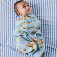 Load image into Gallery viewer, Squirrel Scurry Bamboo Baby Swaddle
