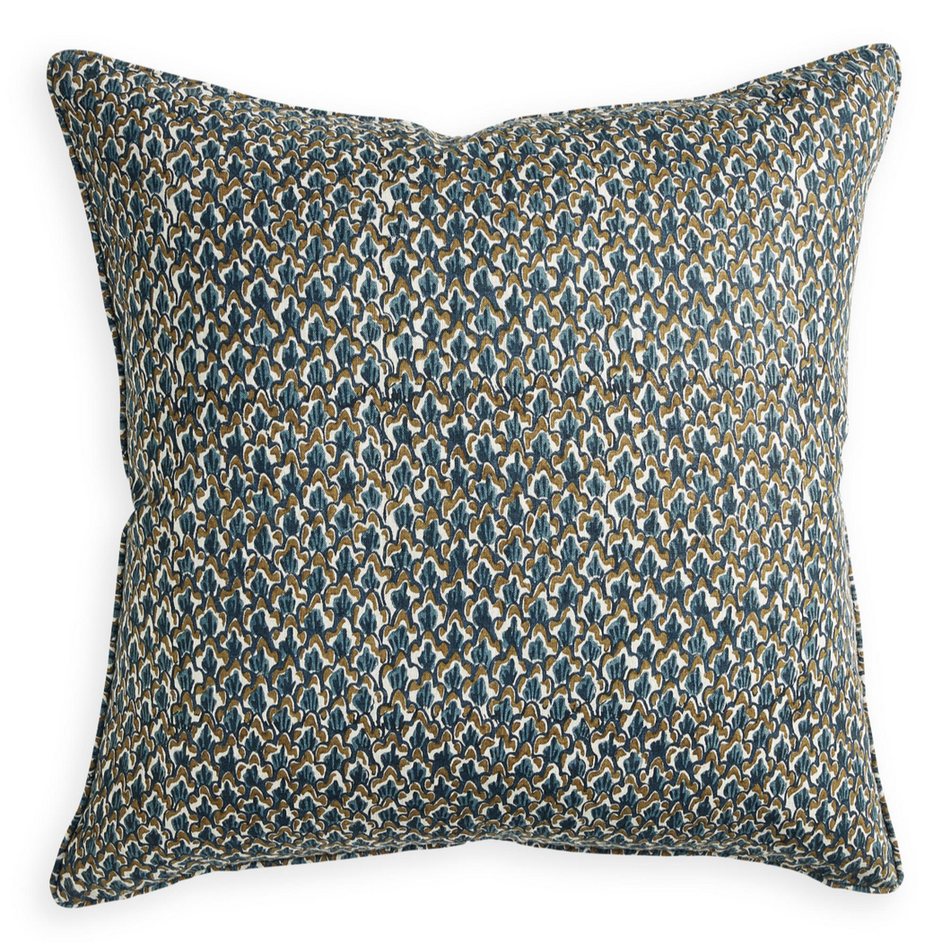 Biarritz Tobacco Linen Cushion