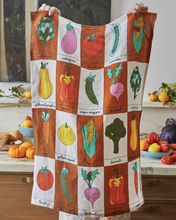 Load image into Gallery viewer, Veggie Box Tea Towel | Kip + Co
