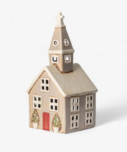 Load image into Gallery viewer, Tea Light Christmas Church in Stone
