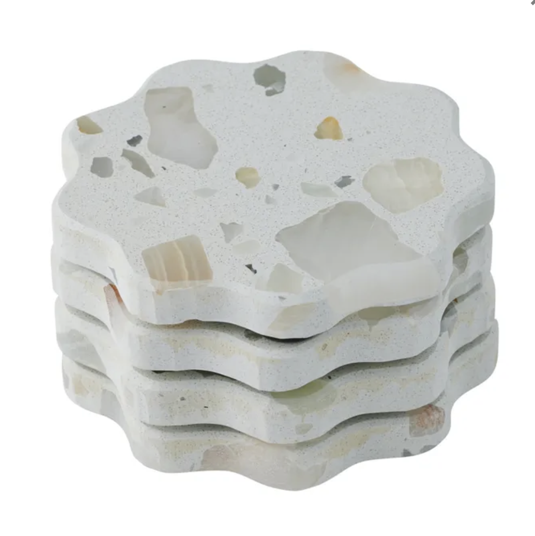 Winifred Terrazzo Coasters | Set 4