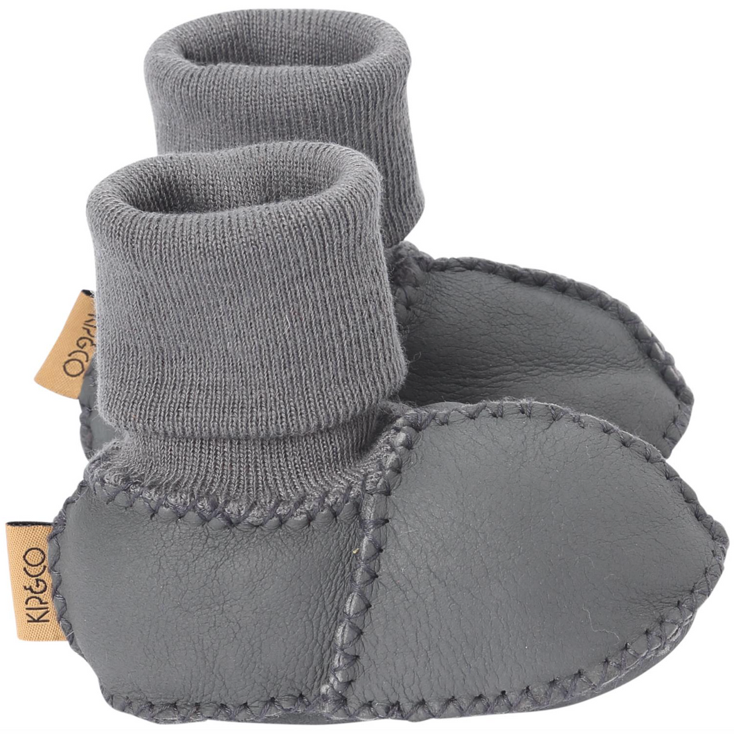 Dark Grey Booties - Kip n Co