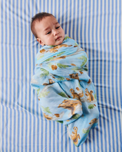 Load image into Gallery viewer, Squirrel Scurry Bamboo Baby Swaddle
