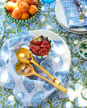 Load image into Gallery viewer, Marbella Moss Cotton Tablecloth | Walter G
