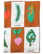 Load image into Gallery viewer, Veggie Box Tea Towel | Kip + Co
