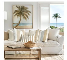 Load image into Gallery viewer, Linen Formentera Stripe
