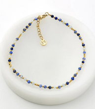 Load image into Gallery viewer, Eden Anklet - Navy | Zafino
