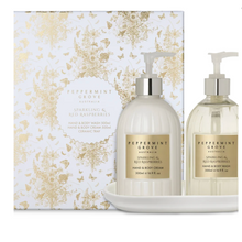 Load image into Gallery viewer, Sparkling &amp; Red Raspberries Hand Care Gift Set
