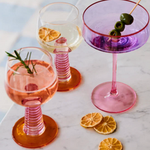 Load image into Gallery viewer, Sunset Stalk Wine Glass | Set of 2
