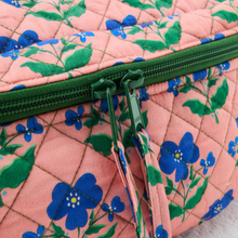Load image into Gallery viewer, Kip &amp; Co X Anna Spiro | Summer Rose Quilted Cotton Toiletry Bag

