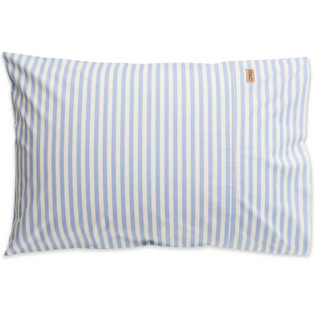Seaside Stripe Organic Cotton Pillowcase Set | Kip and Co