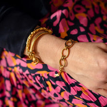 Load image into Gallery viewer, simple gold chain bracelet, tarnish free, waterproof, Greenwood designs
