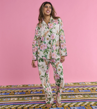 Load image into Gallery viewer, Sunday Stroll Organic Cotton Long Sleeve Shirt &amp; Pant Pyjama Set
