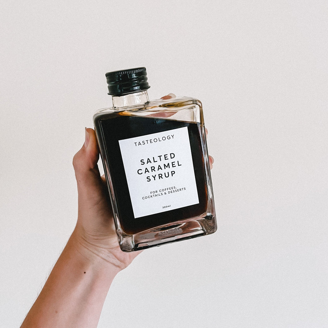 Salted Caramel Syrup | TASTEOLOGY