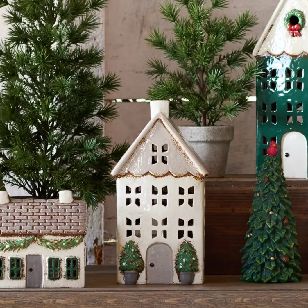 Tea Light House with Pots