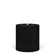 Load image into Gallery viewer, Flameless Candle | Matte Black | Triple Wick

