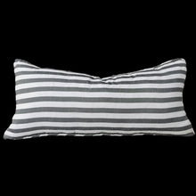 Load image into Gallery viewer, Stripe Linen Lumbar Cushion 90cm
