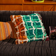 Load image into Gallery viewer, Karina Shag Cushion | Verdant
