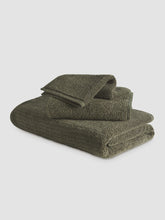 Load image into Gallery viewer, Tweed Olive Towels
